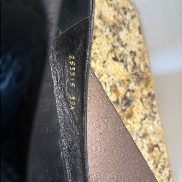 Authentic Gucci Ballet Pumps - Guccissima Soft/NS Nylon Gucci Nero/V.R.V - Picture 3 of 5